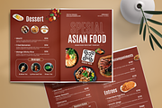 Restaurant Menu Bifold Brochures, a Brochure Template by SquidPixey (Thumbnail 2 of 6)