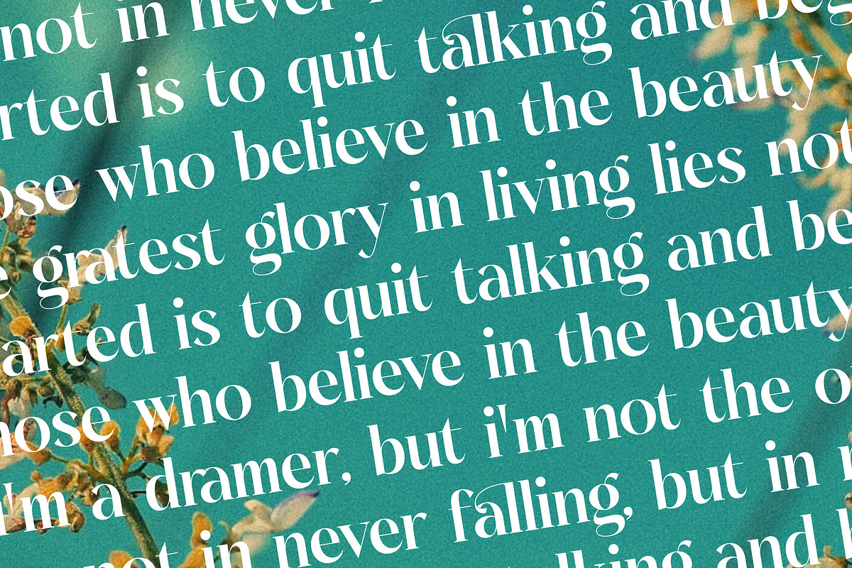 Dudga Baloval Elegant Serif Font, a Serif Font by timelesstype.co (Photo 14 of 20)