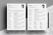 Word Resume & Cover Letter, a Resume Template by White Graphic (Thumbnail 2 of 4)
