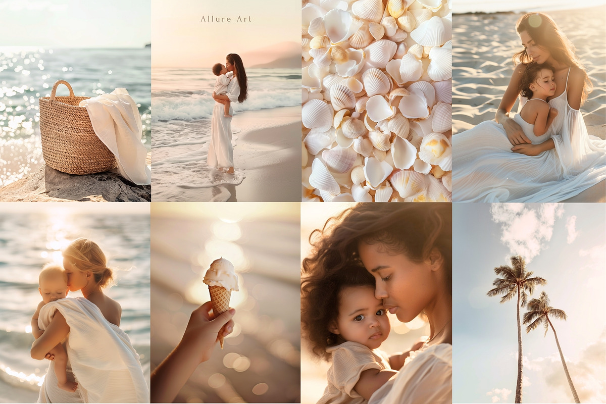 890 Summer Beach Stock Images Bundle, a Beauty & Fashion Photo by Allure Art (Photo 18 of 19)