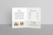Funeral Program | MS Word & Indesign, a Brochure Template by Leaflove (Thumbnail 2 of 5)