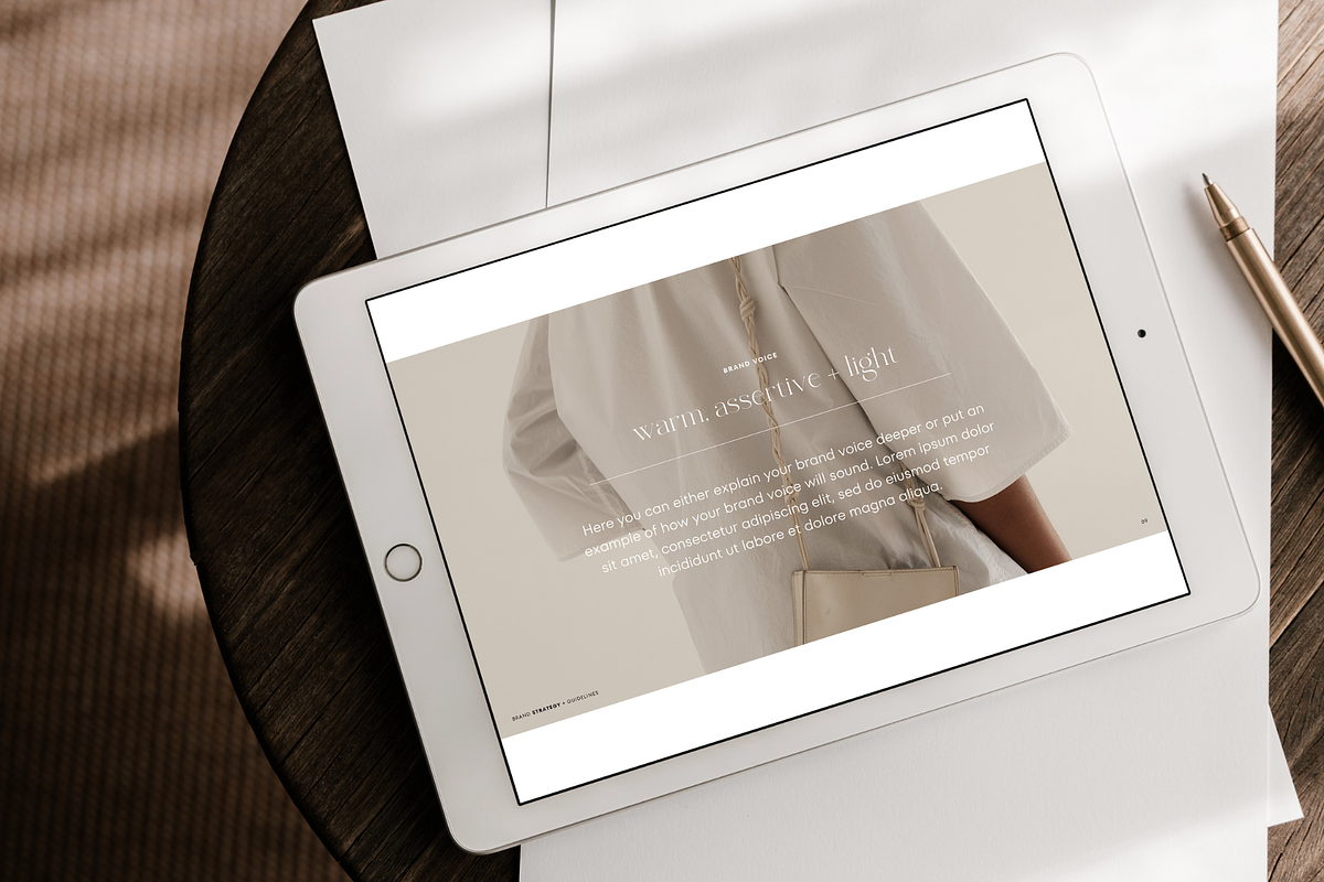 Brand Guidelines + Strategy | Canva, a Branding & Logo Template by Tiny Pine Creative (Photo 9 of 10)