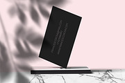 10 Elegant Business Cards Mockup, a Product Mockup by GraphicDash (Thumbnail 9 of 10)