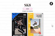 SK8 instagram graphic template, a Social Media Template by Chanut is industries (Thumbnail 5 of 8)