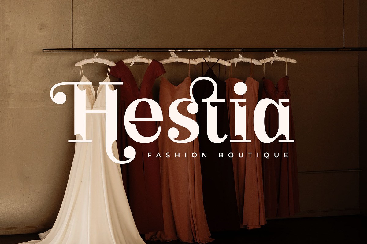 Hegissa Elegant Serif Font, a Serif Font by RantautypeStudio (Photo 3 of 17)