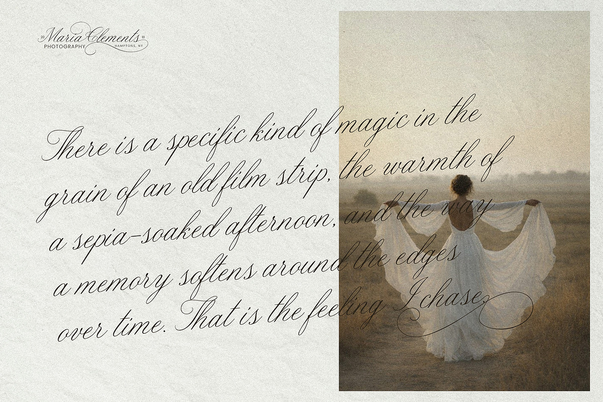 Jane Eyre - Luxury Script Font, a Script Font by AndrewPixelType (Photo 15 of 16)
