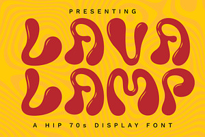 Lava Lamp, a Handwritten Font by Loudoun Design Co.