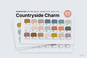 Pastel Color Swatches for Procreate