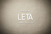 Leta | Sophisticated Minimalist Seri, a Font by Astuti Studio (Thumbnail 1 of 16)