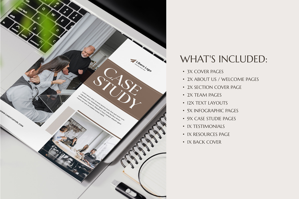 Case Study Brochure Canva Template 3, a Brochure Template by Miyaji75 (Photo 8 of 10)