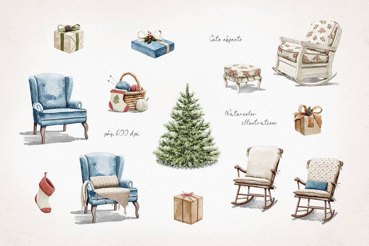 Christmas animals, an Animal Illustration by Mimomy (Photo 6 of 11)