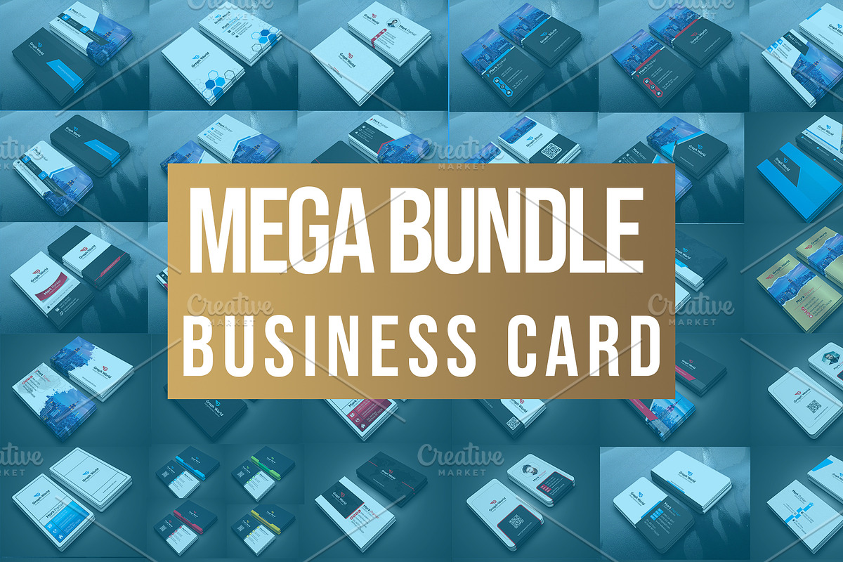 Mega Business Card Bundle, a Business Card Template by DesignsLab (Photo 1 of 5)