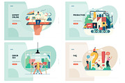 Company website vector Illustrations, a Work Illustration by Grivina's shop (Thumbnail 14 of 26)