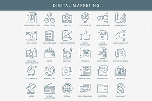 SEO Outline Icons