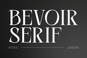CS Bevoir – Modern Serif Font, a Serif Font by Craft Supply Co. (Thumbnail 1 of 8)