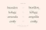 Ginkgo - Modern Classy Serif Font, a Serif Font by Sensatype (Thumbnail 6 of 20)
