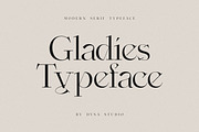 Gladies, a Serif Font by DYSA Studio (Thumbnail 1 of 13)