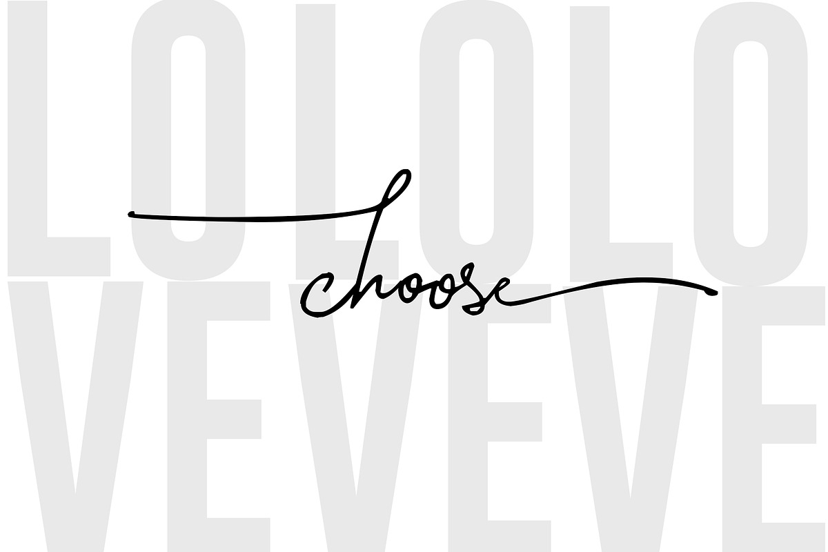 Harmony Script Font preview 3