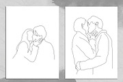 10 Love Goals Line Art, a Decorative Illustration by Miracles Everywhere (Thumbnail 5 of 7)