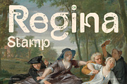 CS Regina Stamp, a Sans Serif Font by Craft Supply Co. (Thumbnail 1 of 8)