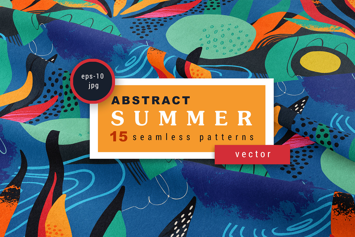 Large vector bundle. Floral Abstract, a Pattern Graphic by Molly art (Photo 22 of 48)