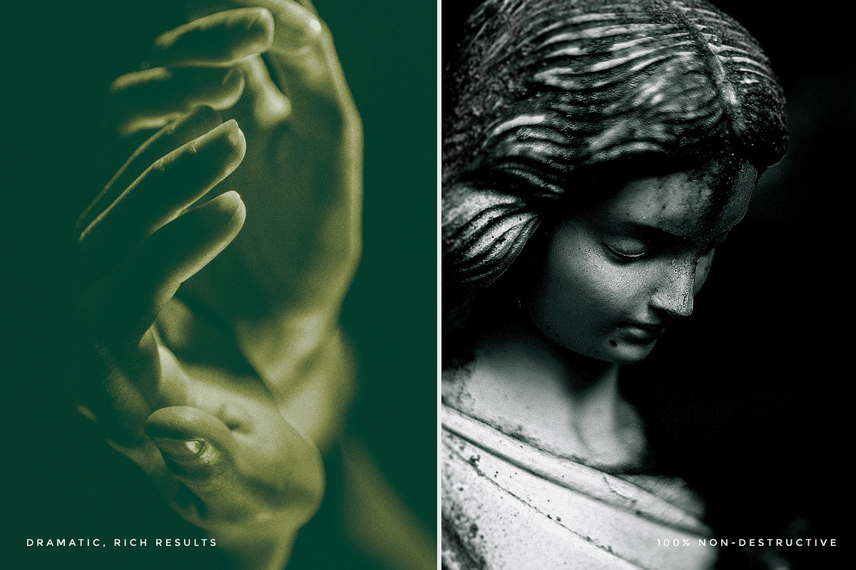 GRANITE - Ambient Photoshop Actions, an Action Add-On by Forefathers (Photo 3 of 6)