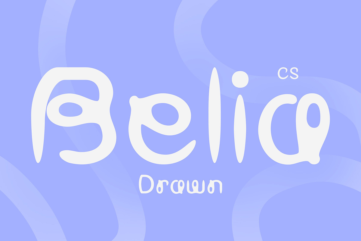 CS Belia Drawn, a Sans Serif Font by Craft Supply Co. (Photo 1 of 8)
