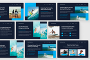 Scuba Diving & Surfing Google Slides, a Presentation Template by SquidPixey (Thumbnail 3 of 6)