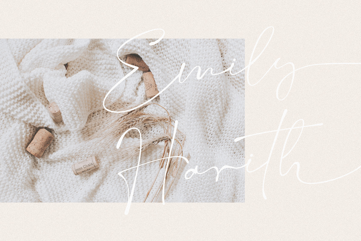 Salty Feathers - Modern Script, a Script Font by Sans & Sons (Photo 9 of 10)