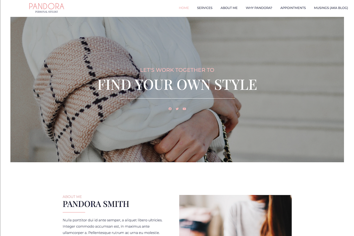 Pandora // Elementor Blog Kit, a WordPress Template by by Masselyn (Photo 2 of 3)