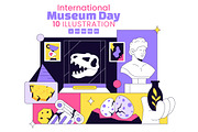10 International Museum Day, an Object Illustration by denayunebgt (Thumbnail 1 of 4)