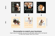 Wellness Lifestyle Brand Starter Kit, a Branding & Logo Template by Hell Yeah Designs (Thumbnail 15 of 20)
