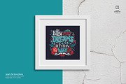 Frame Generator Mockup Set, a Print Template by Creatsy (Thumbnail 6 of 15)