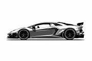 Car Silhouette Vector Art bundle, an Illustration by yasushie (Thumbnail 9 of 9)