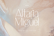 Altaria Miguel - Modern Sans Serif, a Sans Serif Font by Rillatype (Thumbnail 1 of 12)