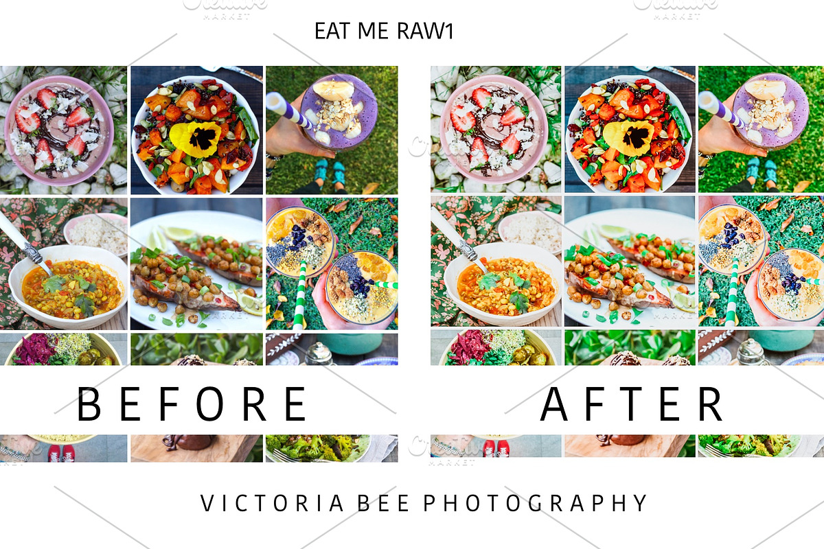 5 Mobile Presets EAT ME RAW preview 2