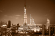 Famous landmarks. Line style icons, an Illustration by popcic (Thumbnail 4 of 5)
