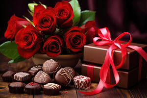 A delightful arrangement of roses an, a Photo by Iftikhar Alam