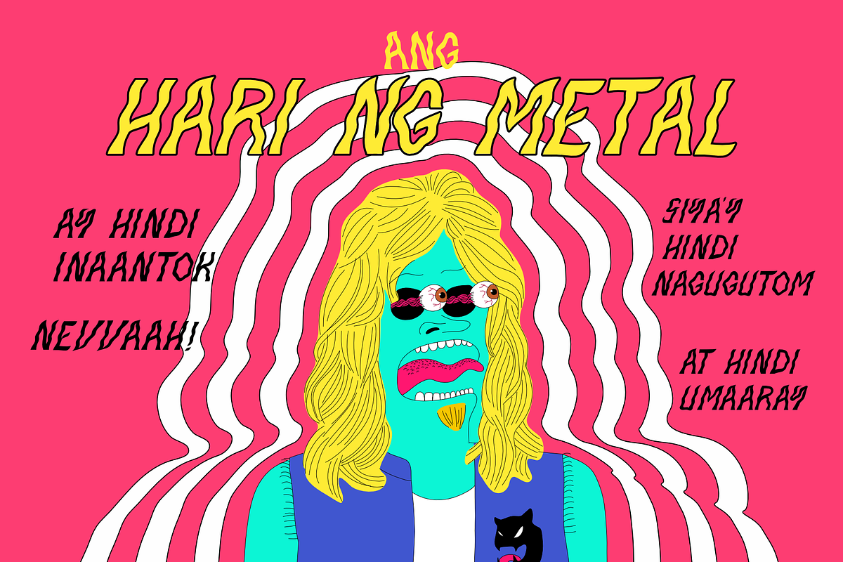 Hair Metal, a Font by Hello Wala Type Foundry (Photo 2 of 7)