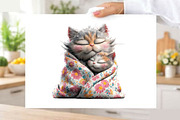 Whimsical Mother's Day Cat Clipart B, an Illustration by SVGArt (Thumbnail 9 of 9)