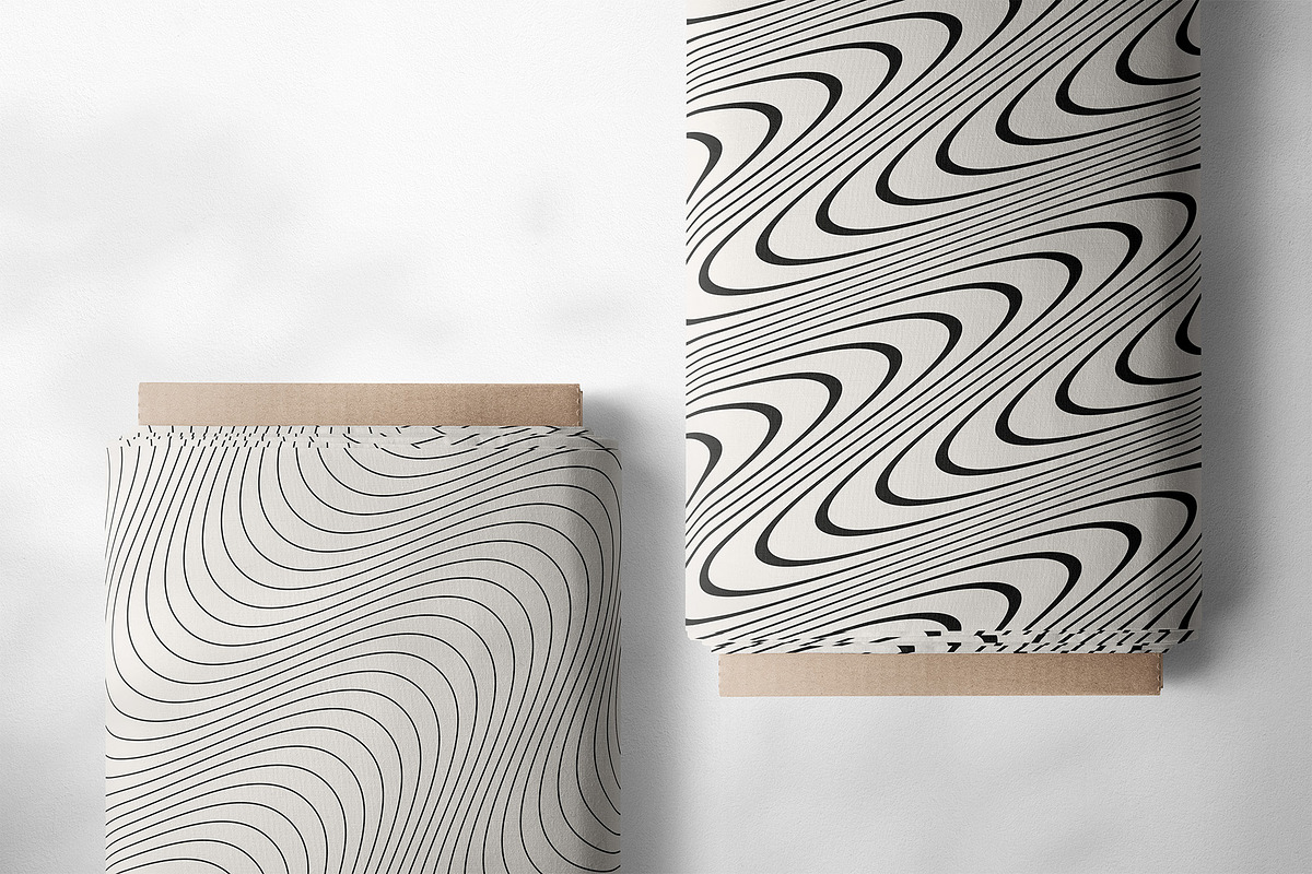 Contempo. Seamless Patterns Set, a Pattern Graphic by Curly_Pat (Photo 6 of 7)