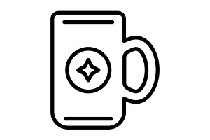 Mug Coffee Black Icon