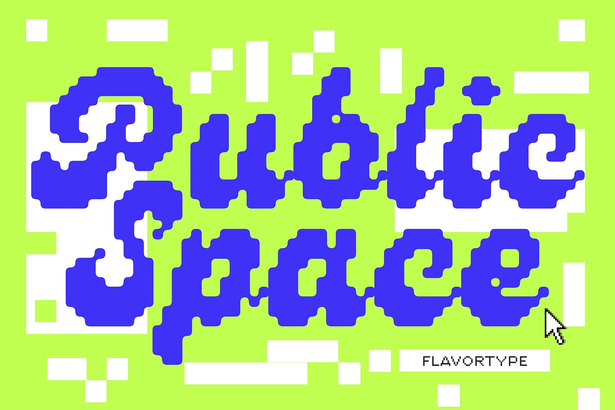 Genty - Pixel Edition, a Script Font by Flavortype (Photo 14 of 18)