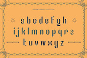 Reaghen - Retro Display Font, a Sans Serif Font by Zeatype (Thumbnail 4 of 11)