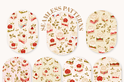 Vintage Cake Logo & Label Set, a Food Illustration by Artflorara (Thumbnail 5 of 8)