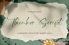 Thinker Script - Signature Font