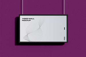 TV Panels Video Wall Mockup, a Product Mockup by Hubzway