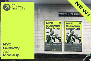 NYC Subway Ad Mockup