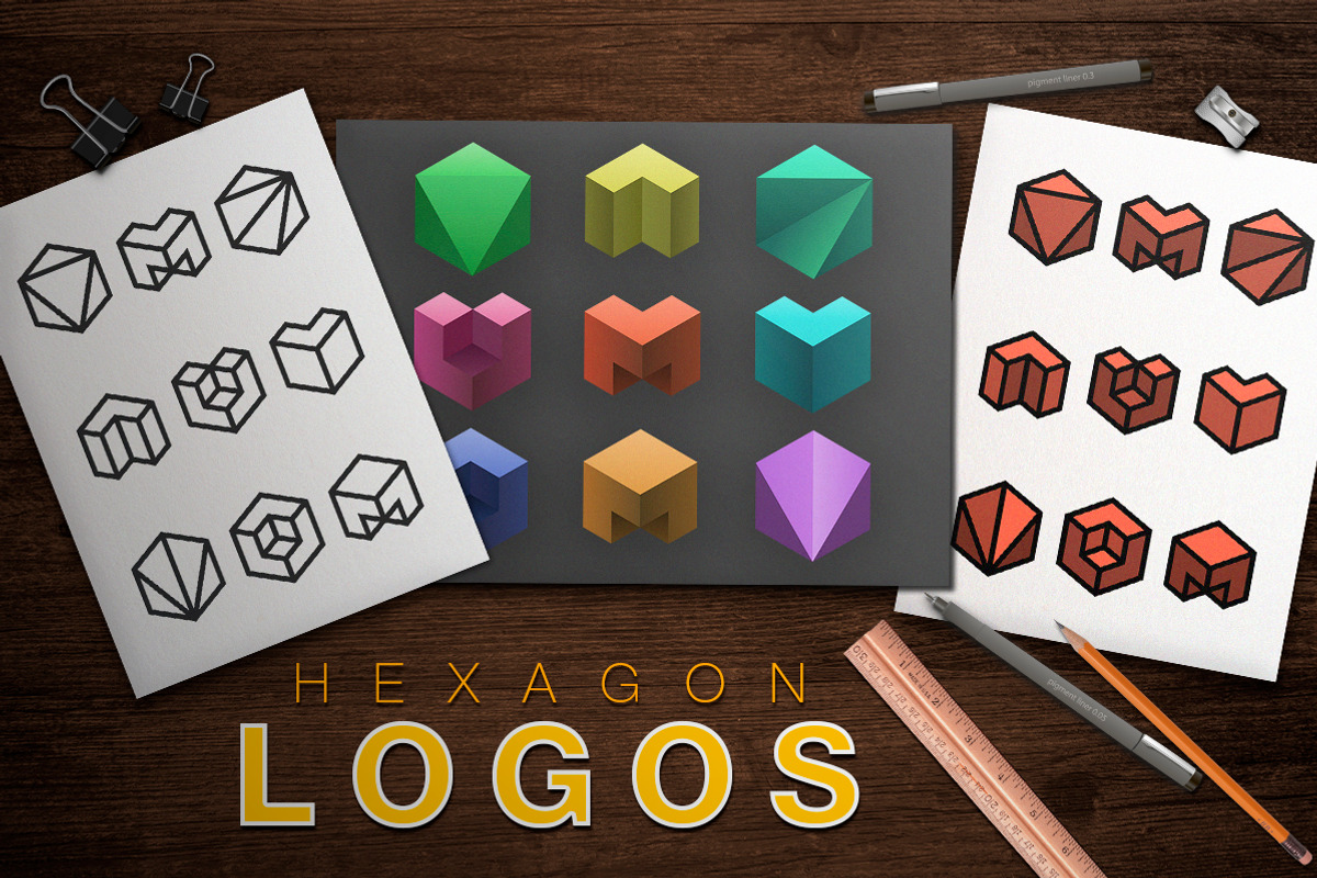 300 Premade Logos Bundle, a Branding & Logo Template by Michael Rayback Design (Photo 18 of 19)