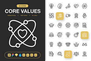 Core Values Icons